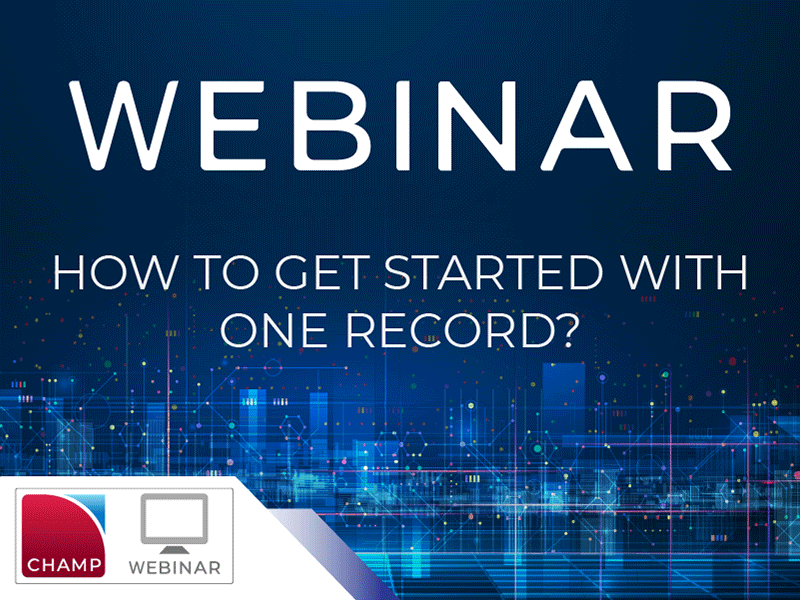 WEBINAR: ONE Record - event series 2